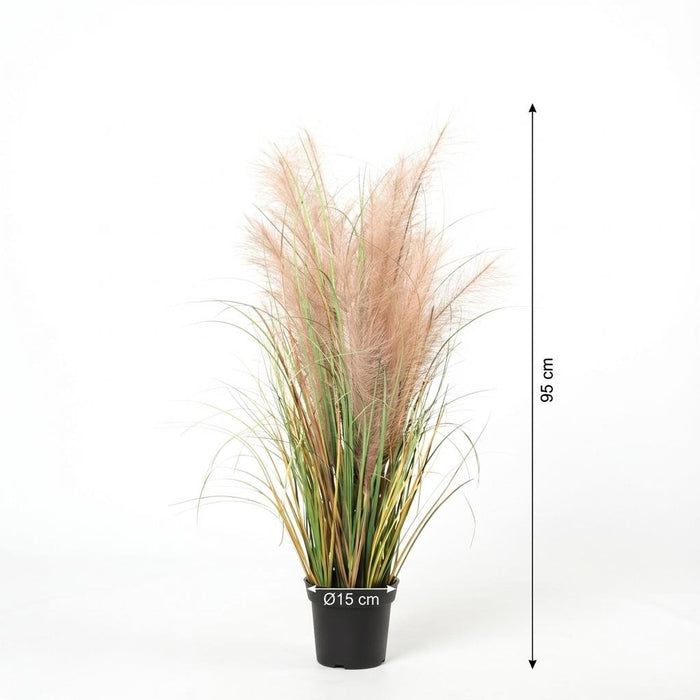 Artificial Phragmites Grass – Rietgras Kunstplant – 95 cm – Onderhoudsvrij - Bivakshop