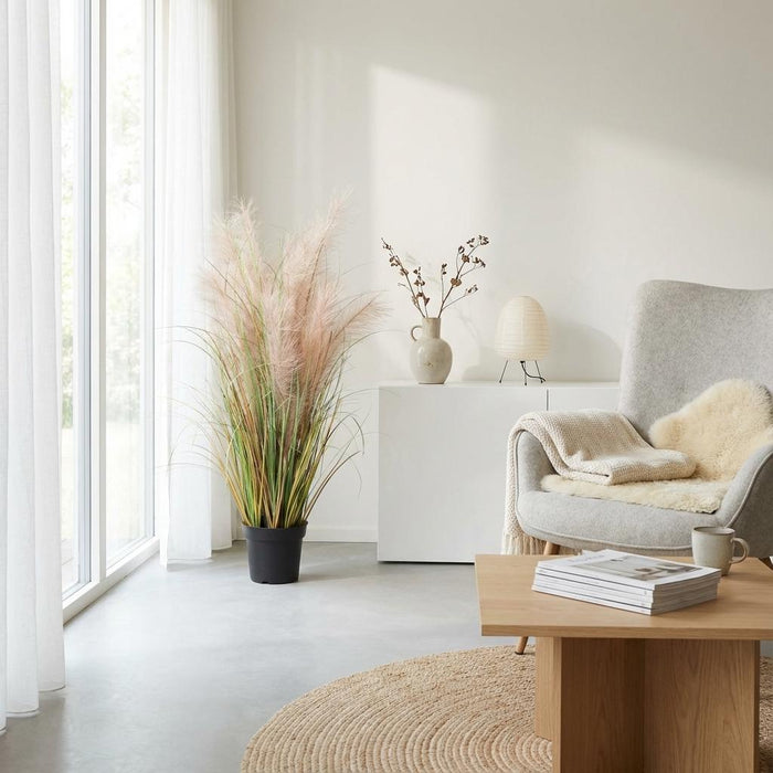 Artificial Phragmites Grass – Rietgras Kunstplant – 95 cm – Onderhoudsvrij - Bivakshop