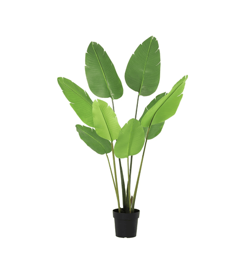Artificial Strelitzia Nicolai – Tropische Kunstplant – 155 cm – Onderhoudsvrij - Bivakshop