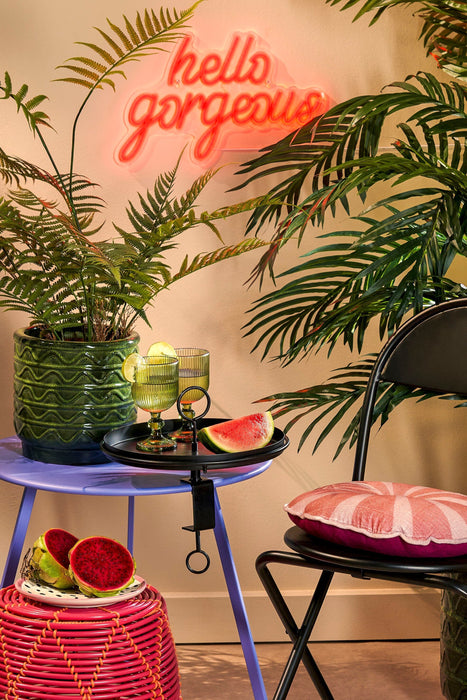 Aston Tray met Klem – Afneembaar – Zwart – H30 x D30,5 cm - Bivakshop