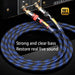 ATAUDIO HiFi RCA - kabel - 6N OFC audio kabel - 2RCA male naar male voor versterkers en luidsprekers - Bivakshop