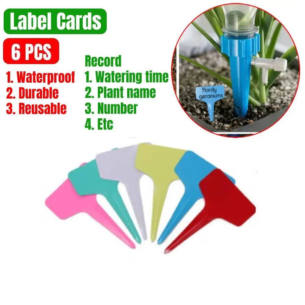 Automatisch druppelirrigatiesysteem met zelfwaterende spikes - Controleerbare plantbewatering voor tuin en binnenruimte - Bivakshop