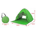 Automatische instant pop - up strandtent - UV - bescherming & waterdicht met deurgordijn - Bivakshop