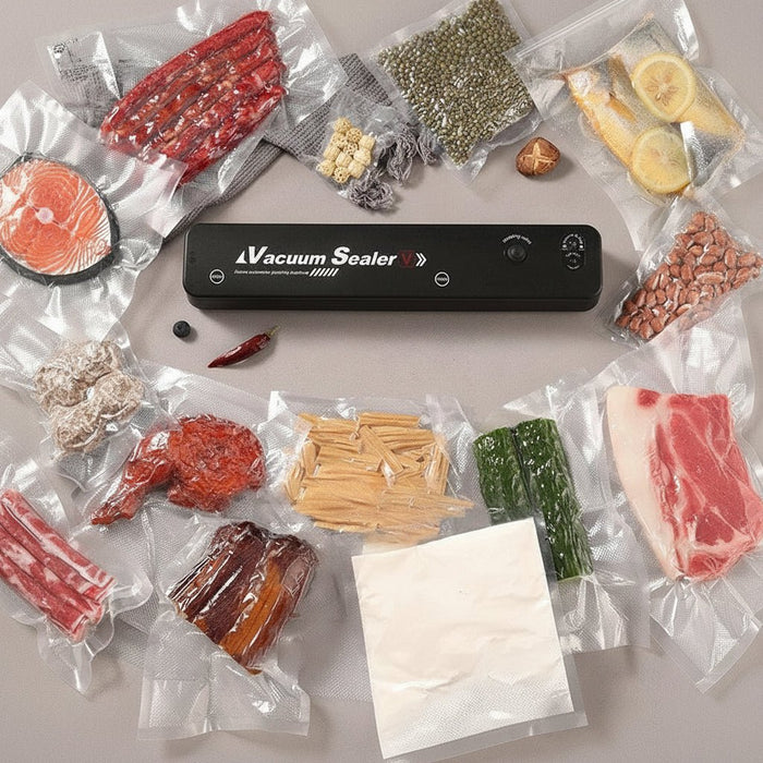 Automatische Vacuümmachine – 220V – Voor Luchtdicht Voedsel Bewaren & Sealen - Bivakshop