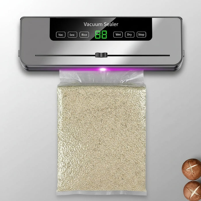 Automatische Vacuümmachine – Voor Droog & Vochtig Voedsel – Keukenopslag - Bivakshop