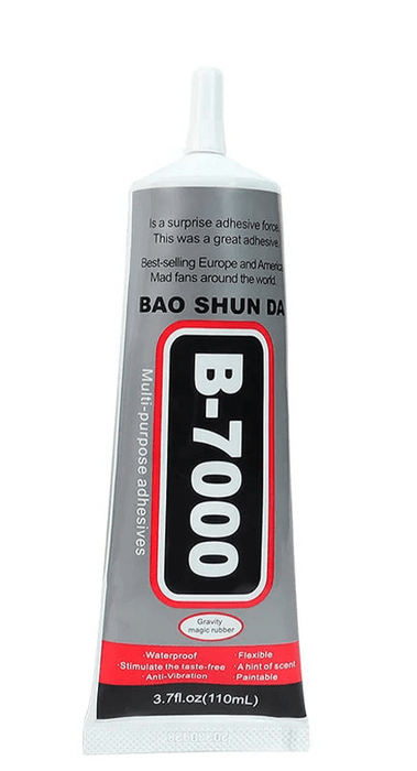 B7000 Universele Reparatielijm – Sterk, Waterdicht & Snelle Hechting (15 - 110ml) - Bivakshop