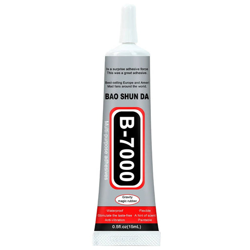 B7000 Universele Reparatielijm – Sterk, Waterdicht & Snelle Hechting (15 - 110ml) - Bivakshop