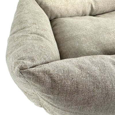 Baazis Hondenmand - Beige - 62x49x15 cm - Comfortabele Slaapplek voor Kleine Honden - Bivakshop