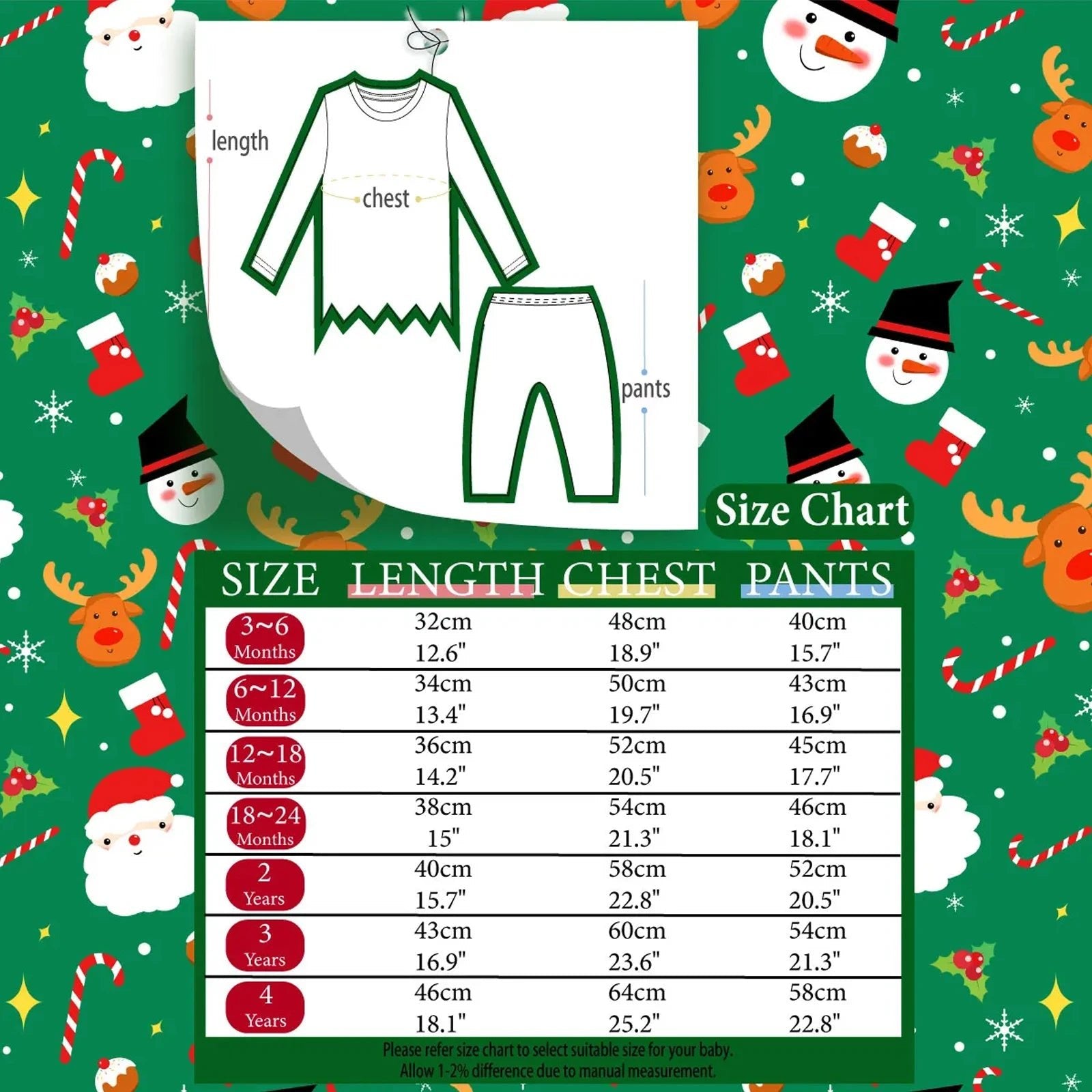 Baby kerstkleding set - Uniseks elfenoutfit - Warme winterkleding met broek en trui - Bivakshop