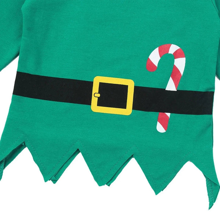 Baby kerstkleding set - Uniseks elfenoutfit - Warme winterkleding met broek en trui - Bivakshop