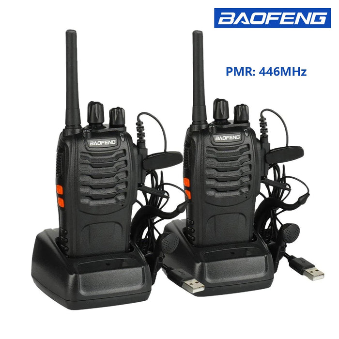 Baofeng BF - 88E PMR 446MHz Walkie Talkie – Vergunningsvrij – Betrouwbare Communicatie - Bivakshop