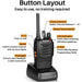 Baofeng BF - 88E PMR 446MHz Walkie Talkie – Vergunningsvrij – Betrouwbare Communicatie - Bivakshop