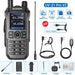 Baofeng UV - 21 Pro V2 walkietalkie – Krachtig multiband model – Groot bereik & type - c opladen - Bivakshop