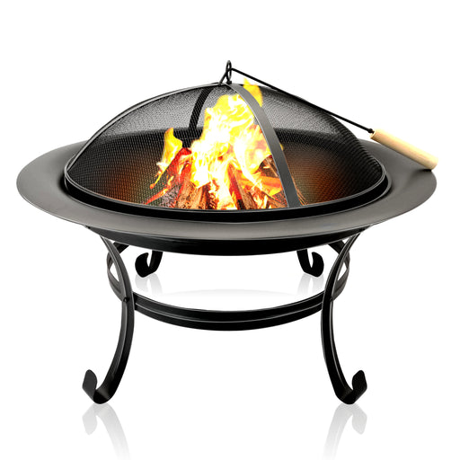 BBQ Collection - Vuurkorf XL – Ø 75,5 x 58,5 cm – Robuust Staal – Fire Bowl voor Tuin & Terras - Bivakshop
