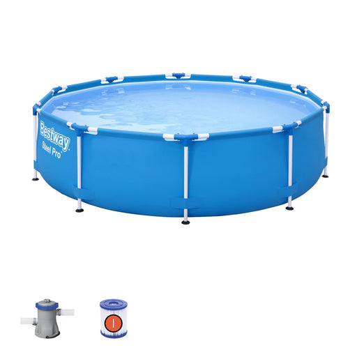 Bestway - Frame Zwembad – 305 x 75 cm – Robuust Stalen Frame – Duurzaam PVC - Bivakshop