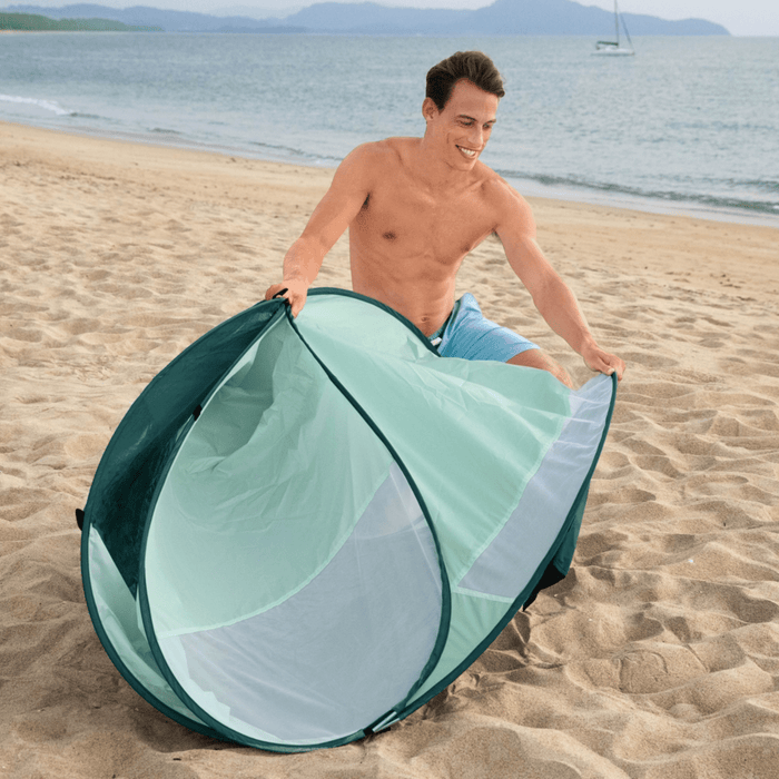 Bestway - Strandtent Quick - Set – 200 x 120 cm – UV - Bescherming & Windscherm – Snel Opzetbaar - Bivakshop
