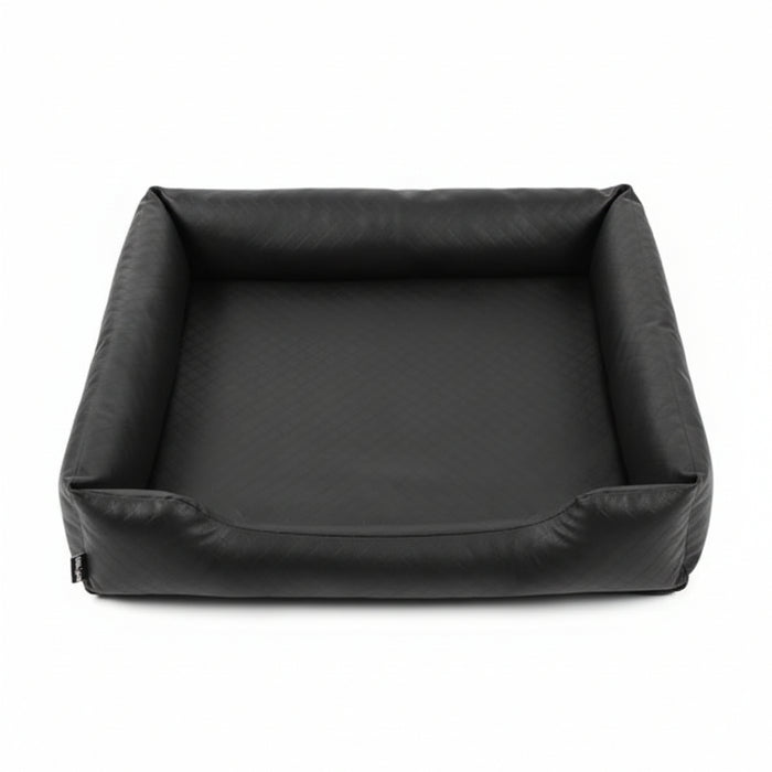 Bia – BIA Square Hondenmand – Orthopedisch Comfort – Zwart - Bivakshop
