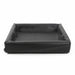 Bia – BIA Square Hondenmand – Orthopedisch Comfort – Zwart - Bivakshop