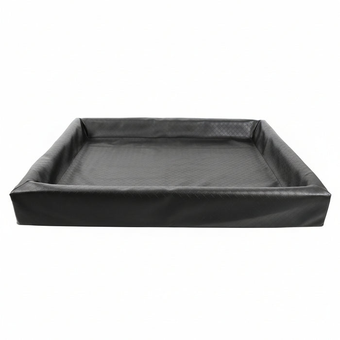 Bia – BIA Square Hondenmand – Orthopedisch Comfort – Zwart - Bivakshop