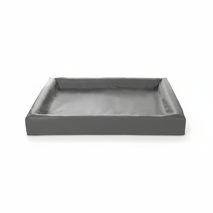 Bia – Kunstleer Hoes voor Bia Bed – Hygiënisch Comfort – Grijs - Bivakshop