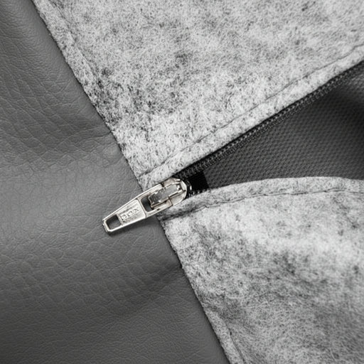 Bia – Kunstleer Hoes voor Bia Bed – Hygiënisch Comfort – Grijs - Bivakshop