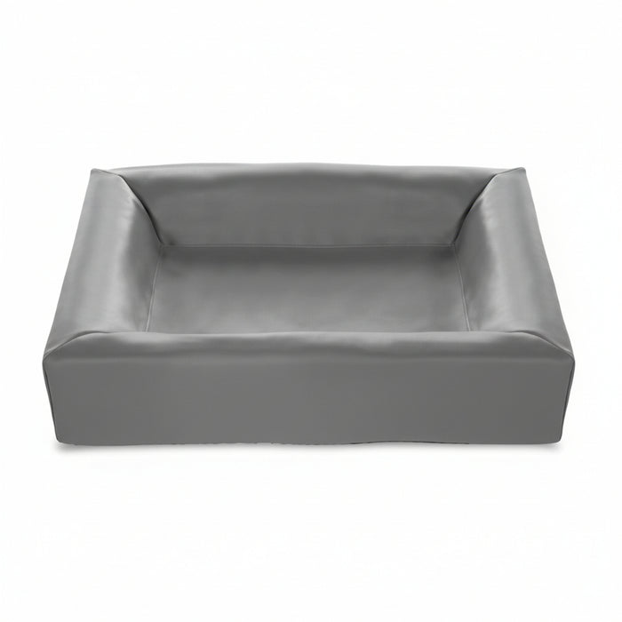 Bia – Kunstleer Hoes voor Bia Bed – Hygiënisch Comfort – Grijs - Bivakshop