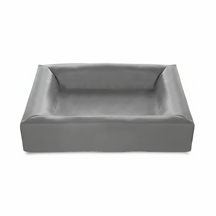 Bia – Kunstleer Hoes voor Bia Bed – Hygiënisch Comfort – Grijs - Bivakshop