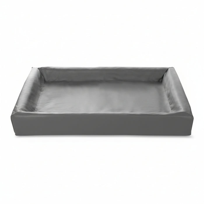Bia – Kunstleer Hoes voor Bia Bed – Hygiënisch Comfort – Grijs - Bivakshop