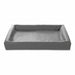 Bia – Kunstleer Hoes voor Bia Bed – Hygiënisch Comfort – Grijs - Bivakshop