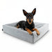 Bia – Rib Hoes voor Bia Bed – Zacht Corduroy Comfort – Grijs - Bivakshop