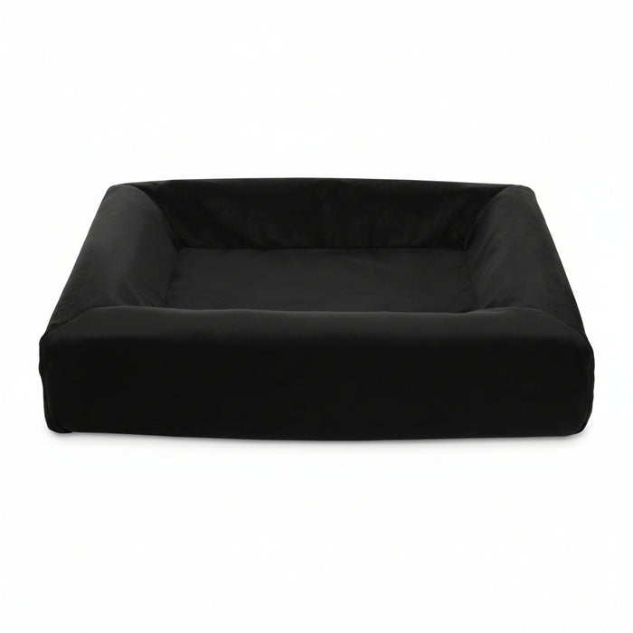 Bia – Royal Fluweel Hoes voor Bia Bed – Koninklijk Comfort – Zwart - Bivakshop