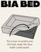 Bia – Skanor Hoes voor Bia Bed – Meubelstof Comfort – Beige - Bivakshop