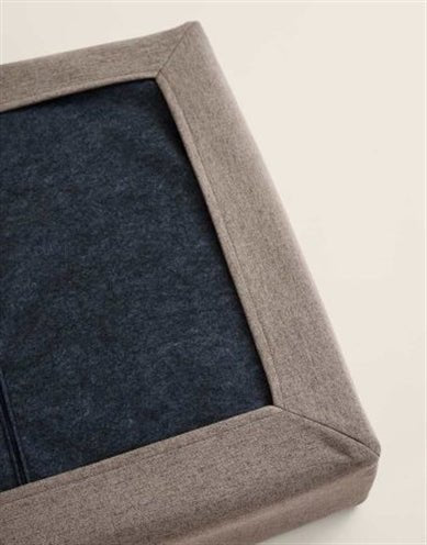 Bia – Skanor Hoes voor Bia Bed – Meubelstof Comfort – Truffel - Bivakshop