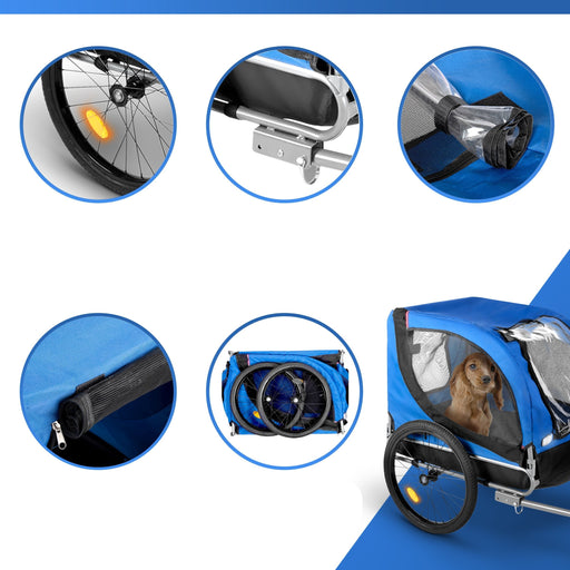 Bicycle Gear - Hondenfietskar – Opvouwbaar, Comfortabel & Veilig - Bivakshop
