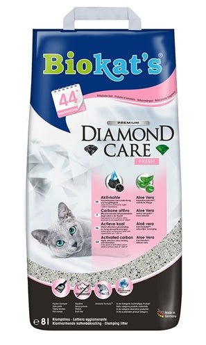 Biokat's - Kattenbakvulling Diamond Care - Fresh (8 liter) - Bivakshop