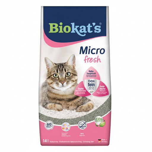 Biokat's - Kattenbakvulling Micro Fresh - Summerbreeze (14 Liter) - Bivakshop