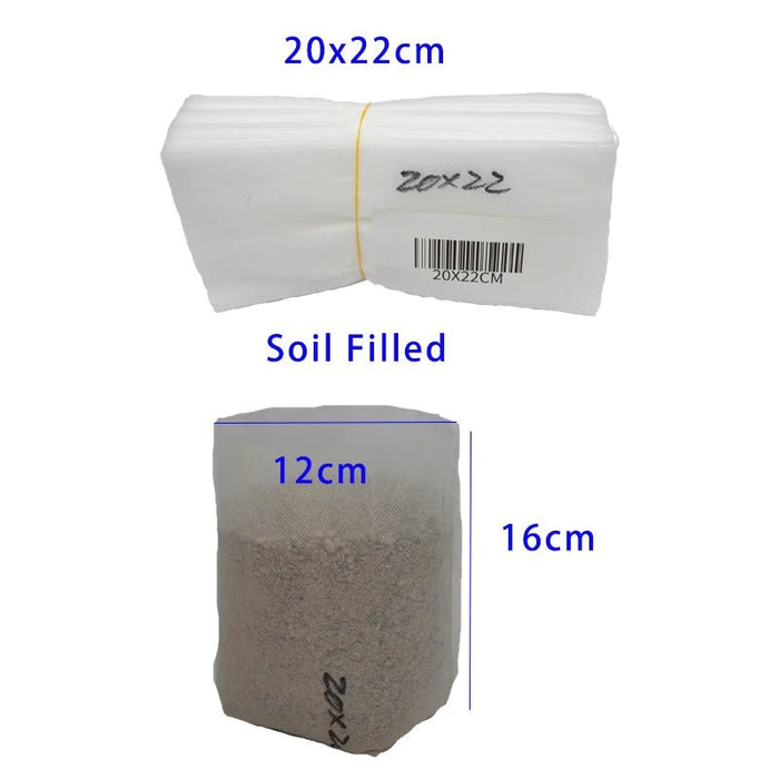 Biologisch afbreekbare nonwoven kweekzakken - Duurzame plantenzakjes voor tuin & kwekerij - Bivakshop