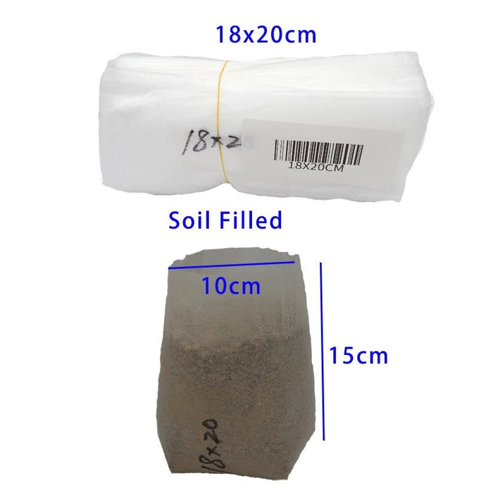 Biologisch afbreekbare nonwoven kweekzakken - Duurzame plantenzakjes voor tuin & kwekerij - Bivakshop
