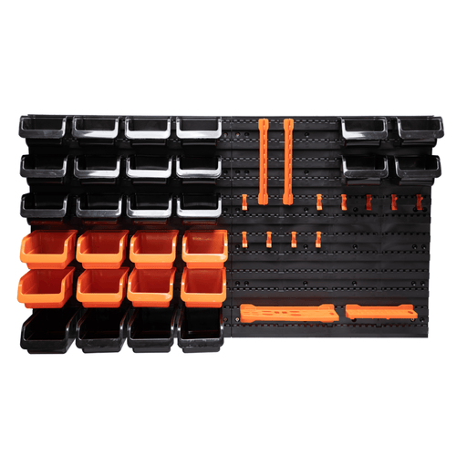 BLACK+DECKER – Gereedschapswand Opbergset 43 - Delig – Opbergbakjes – Hangers - Bivakshop