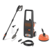 Black+Decker - Hogedrukreiniger 220/240V – Krachtige Reiniging voor Terras, Auto en Tuin - Bivakshop