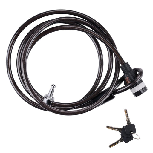 BLACK+DECKER - Kabelslot – Ø10 mm x 240 cm – zwart - Bivakshop