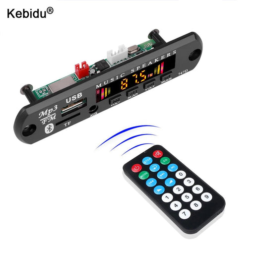 Bluetooth autoradio MP3 Mmodule – Draadlozeaudio ontvanger met aux - in, fm & usn afspelen - Bivakshop
