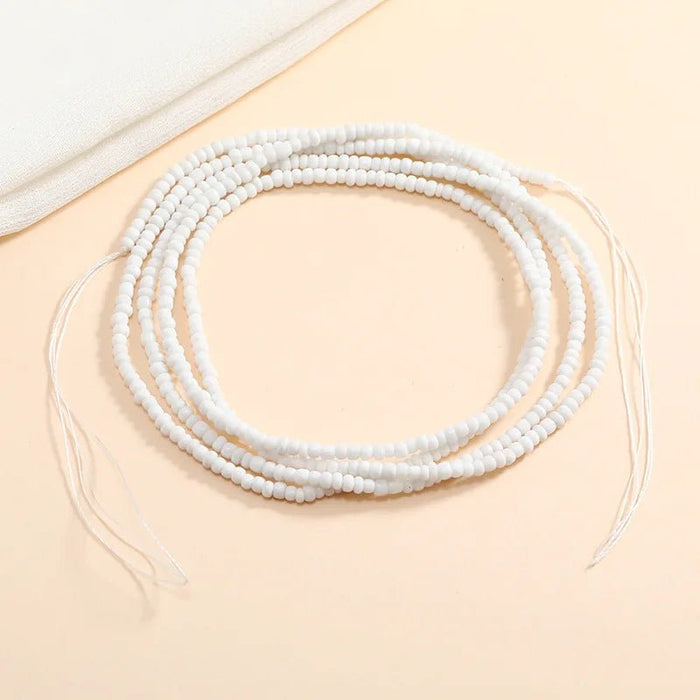 Boho - Kleurrijke kralen tailleketting - Voor dames grote maat afrikaanse stijl - Bivakshop