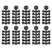 Boilie Screws & Rubber Stoppers Set (70x) – Rig Componenten - Bivakshop