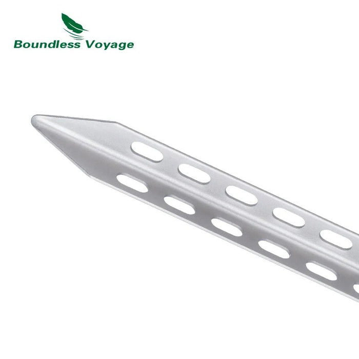 Boundless Voyage titanium tentharingen - Lichtgewicht en draagbaar - Voor outdoor en kamperen - Bivakshop