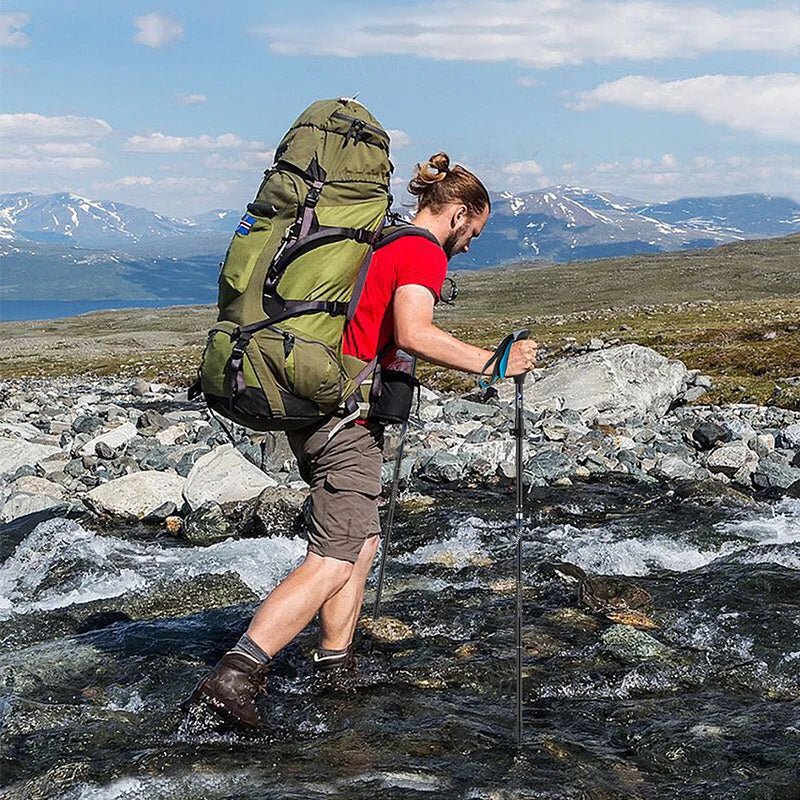 BSWolf trekkingstokken - Ultralicht en opvouwbaar - Bivakshop