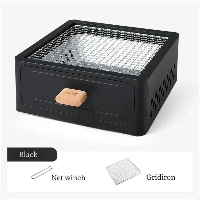 Buiten bbq kampeerkachel - Bbq grill met ontstekingsapparaat - Voor koken - Bivakshop