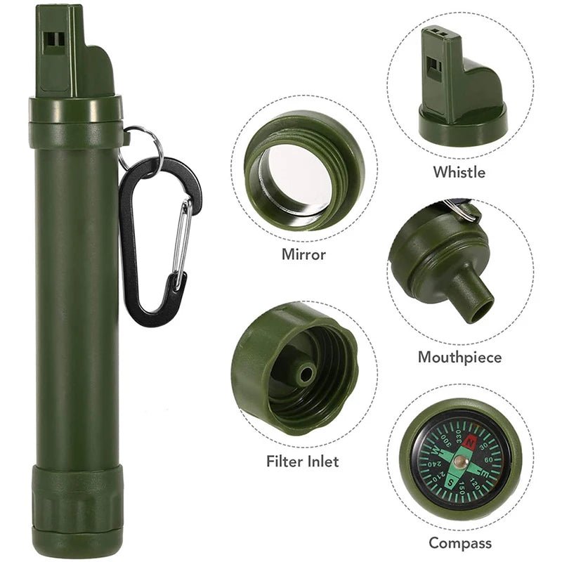 Buitenwaterfilter voor camping en - Noodsituaties ultrafiltratie en - Draagbaar - Bivakshop