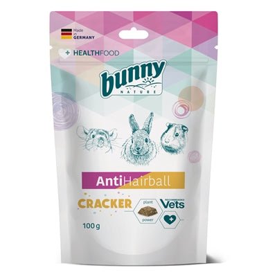 Bunny Nature - Hairball Cracker - Voorkomt Haarballen (100 g) - Bivakshop