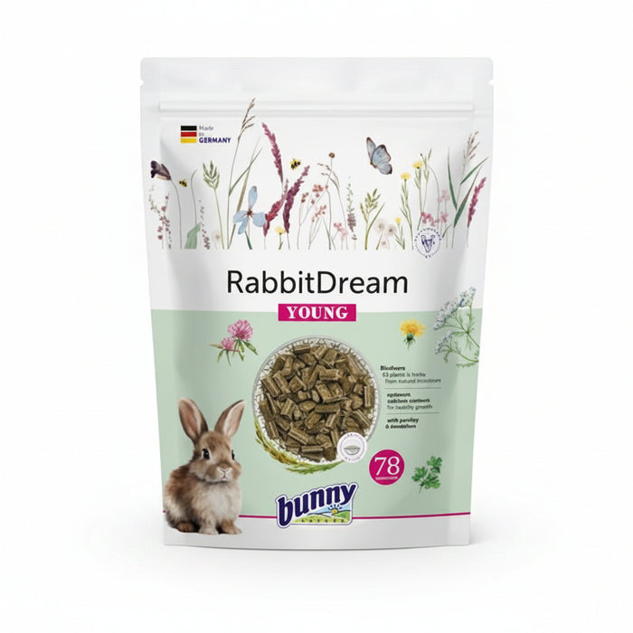 Bunny Nature - Konijnendroom Young - Biodivers Groeivoer (1,5 kg) - Bivakshop